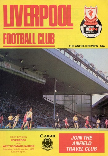 Match programme